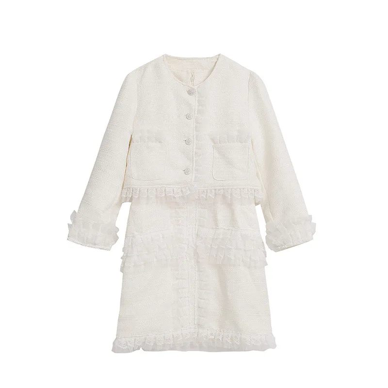 Детские комплекты одежды для девочек осенне-весеннее платье принцессы