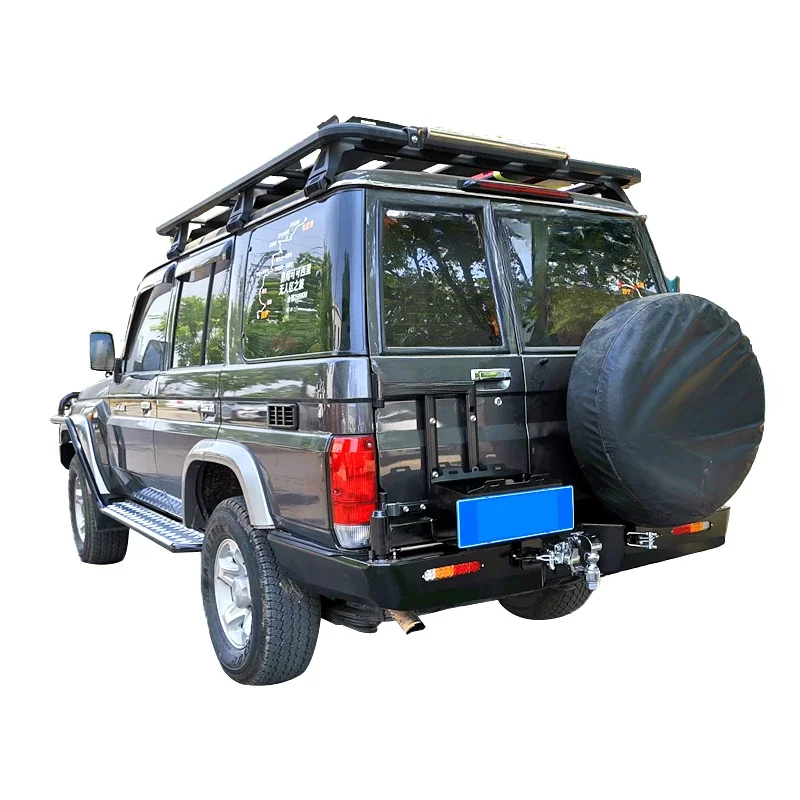 JFC-41196 высококачественный задний Автомобильный бампер для LC76 (с держателем шины и