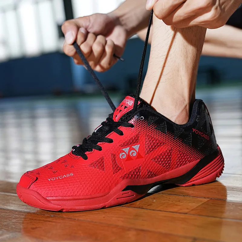 New Badminton Shoes Men Women Sport Sneakers Couples Breathable Badminton Training Sport Sneakers