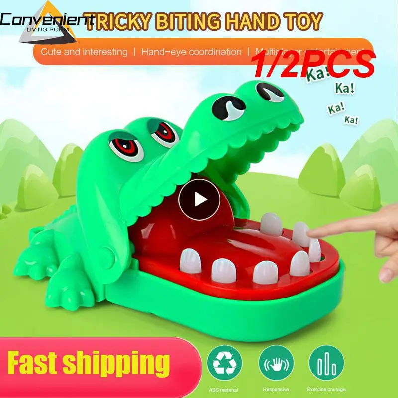 

1/2 шт., игрушка «Зубы Крокодила»