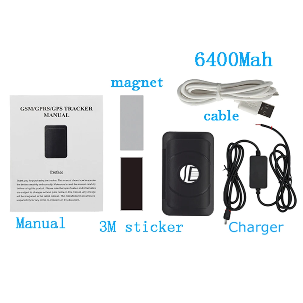 

Плата за без подписки DAGPS Магнитный GPS-трекер локатор Tk202 для автомобиля, автомобиля, детей, мотоцикла, портативное устройство слежения в реальном времени