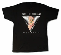 cage the elephant melophobia tour 14 black band t shirt new