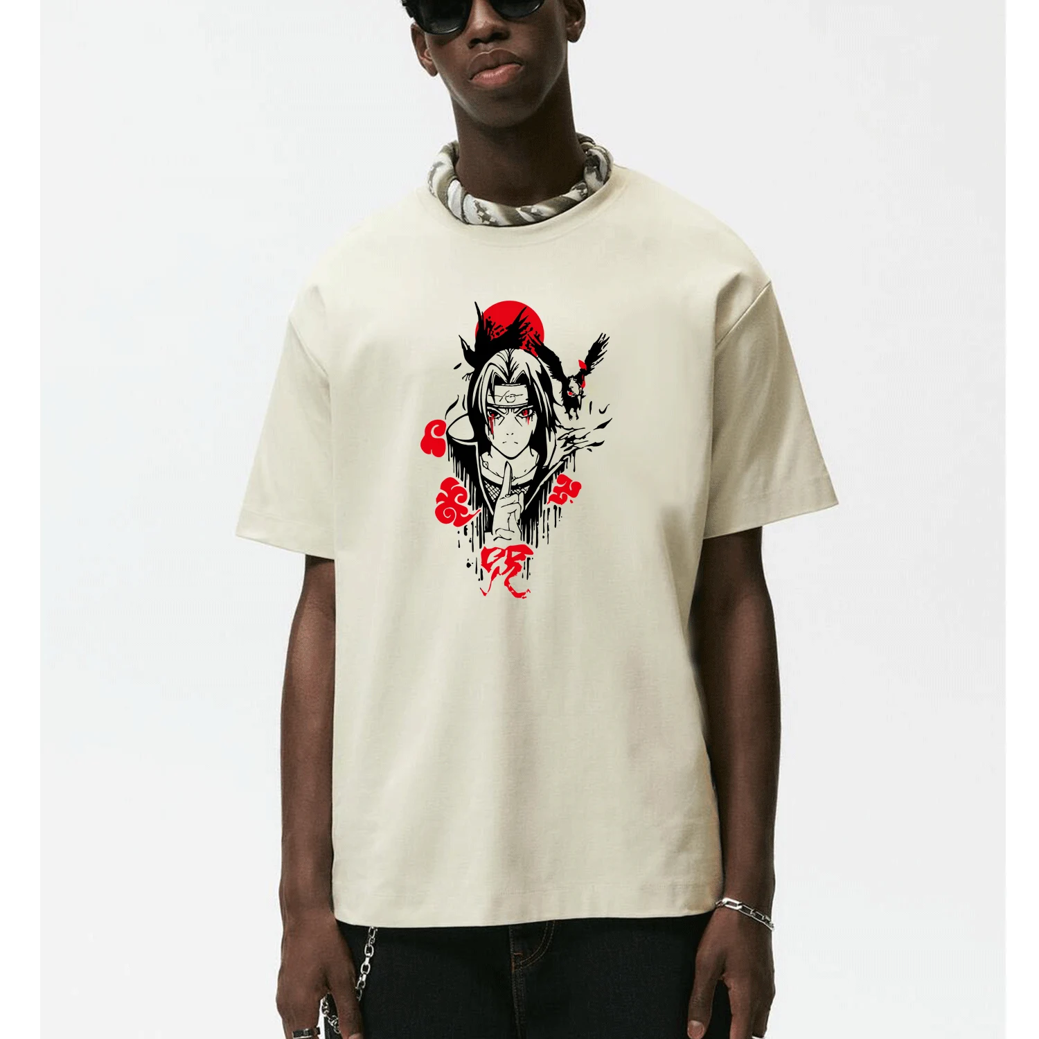 Мультяшные животные Наруто Итачи Портретные нашивки для детей Одежда Куртка