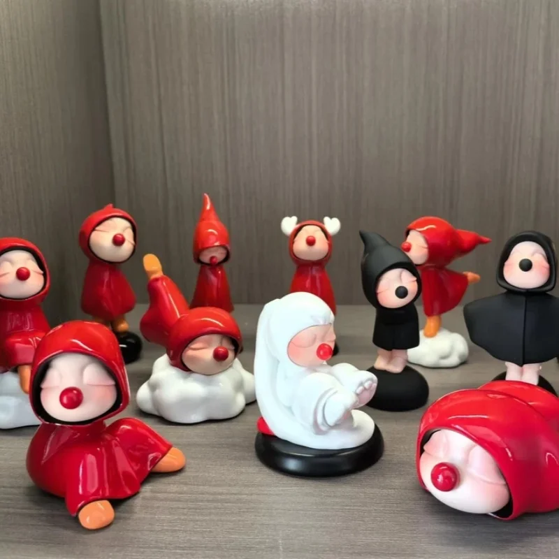 Фото Новинка! Оригинальный Huawei! Коллекционная фигурка Me Too Artist Series Blind Box: Оригинальная художественная смоляная статуэтка для декора рабочего стола, подарок №2