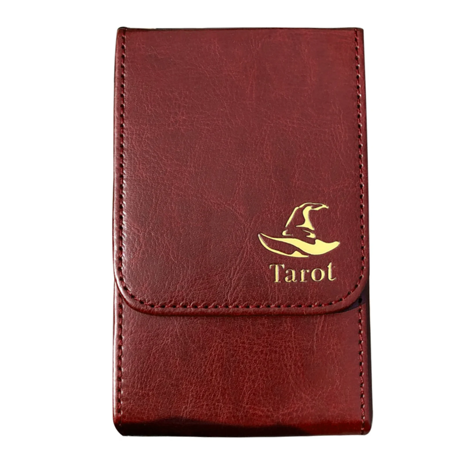 

Collection Accessories Case PU Leather Portable Board Game Holder Tarot Card Box Deck Poker Travel Anti Scratch Double Layer