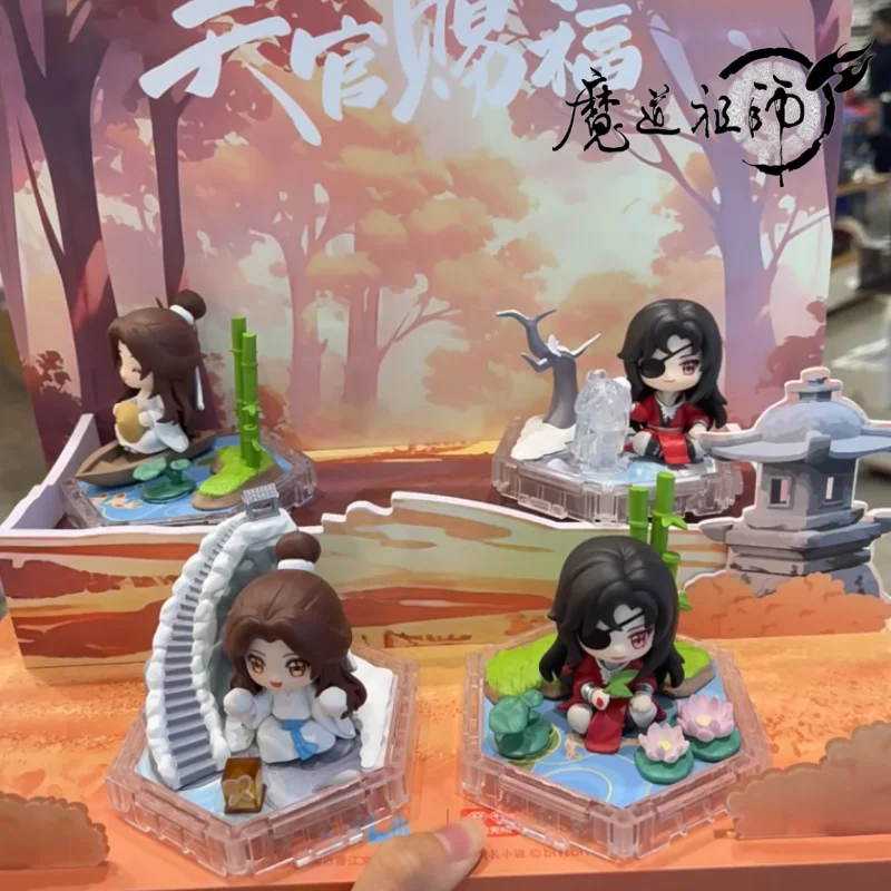 

New Cosplay Blessing Tian Guan Ci Fu Tgcf Model Xie Lian Hua Cheng Bl Four Seasons Together Blind Box Q Figure Doll Toy Gifts