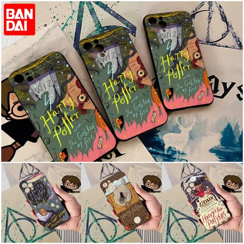 Bandai Гарри Поттер плакат фильм чехол для телефона IPhone 13 12 11 Pro Max Mini Xs X Xr 8 7 6s 6 Plus Se 2020