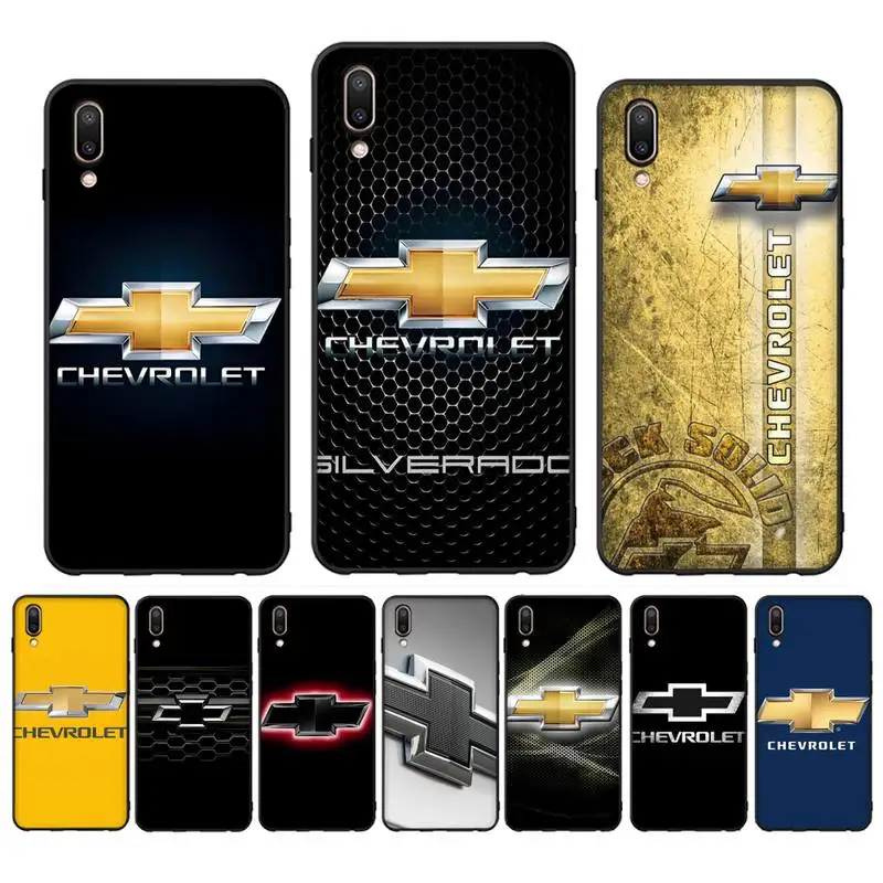 

Luxury C-Chevrolets Logo Phone Case for Vivo Y91C Y11 17 19 17 67 81 Oppo A9 2020 Realme c3