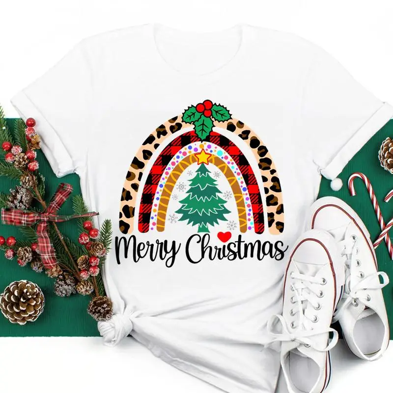 

Женская зимняя футболка с леопардовым принтом, в стиле 90-х