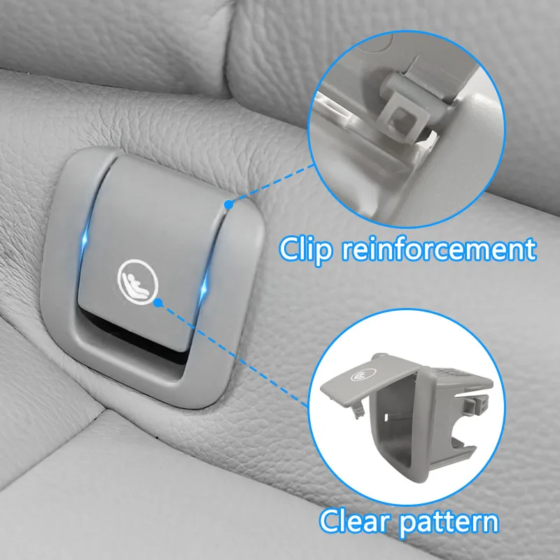 Фото Крышка крепления детского автокресла ISOFIX для Volvo V90 S90 XC40 S60 XC60 V60, аксессуар для заднего сиденья, 2017-2021 гг. №3