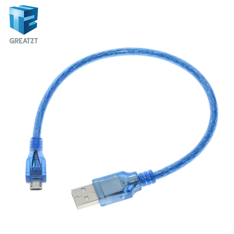 USB-кабель 30 см 0 3 фута для Leonardo/Pro micro/DUE высококачественный тип A Micro USB м Arduino