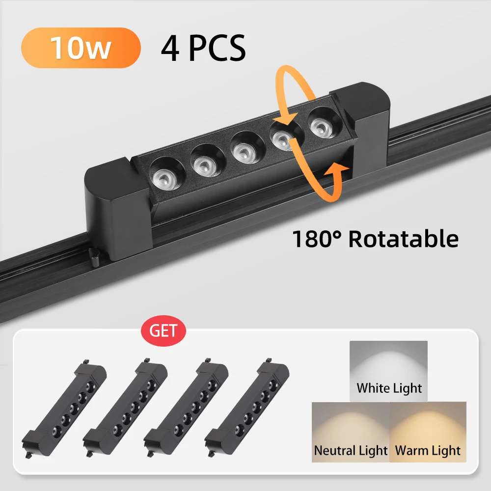 

CANMEIJIA LED Трековые Светильники 10/20Вт для дома