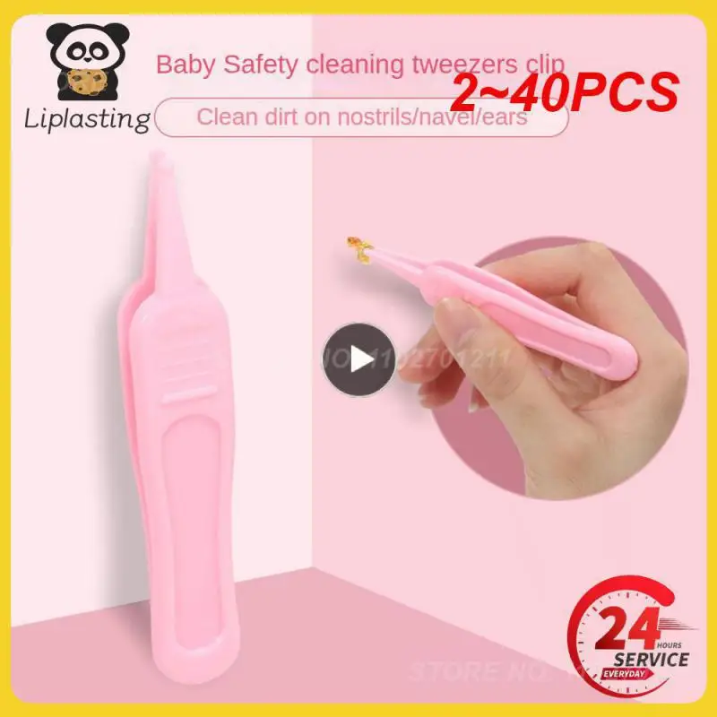 

2-40 шт., пластиковые пинцеты для чистки пупка