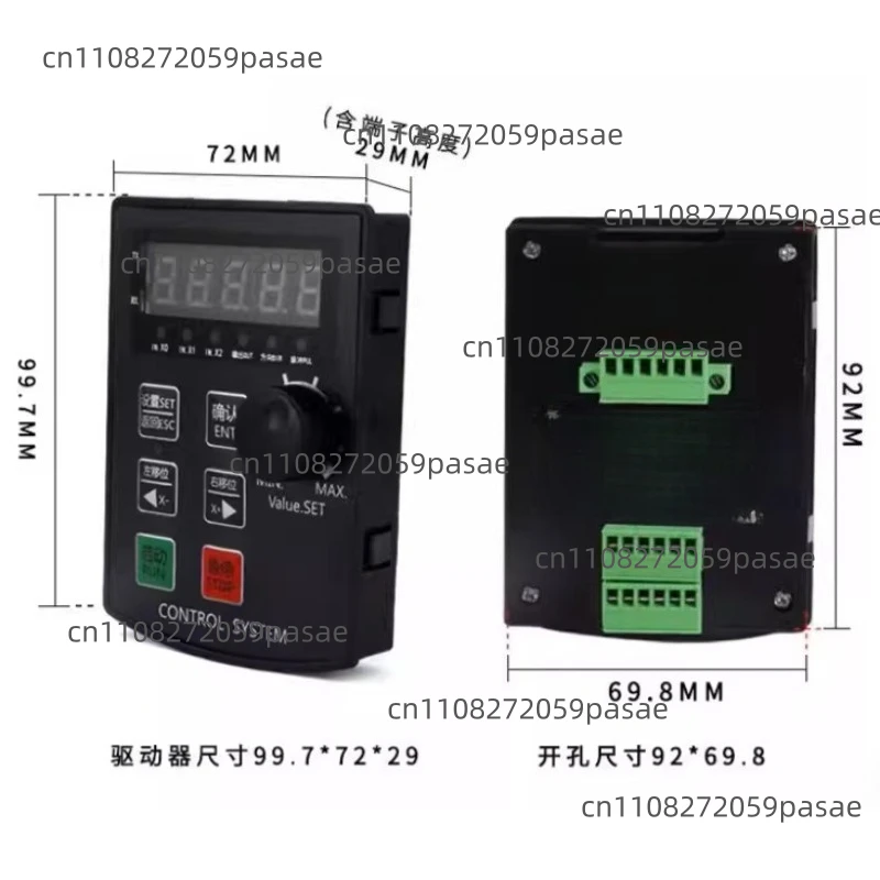 Фото Контроллер двигателя Inlet Pulse Governor HF020-7X1T1M с передаточным числом для прямого и обратного ускорения и замедления. №5