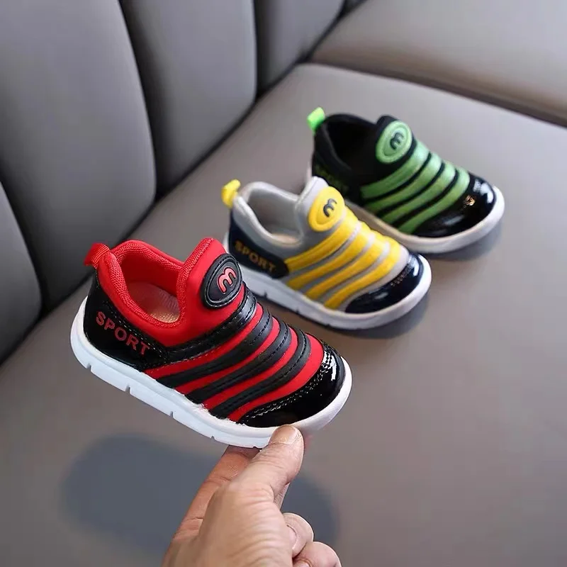 

Sneakers Kids Children Baby Shoes Sports Fashion Casual Running Boys Girl Flat Toddler Breathable Non-slip Soft Sole Teenage New
