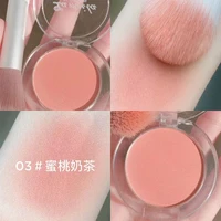 girl blush peach cream makeup blush palette cheek contour blush cosmetics blusher cream korean makeup rouge cheek tint blush