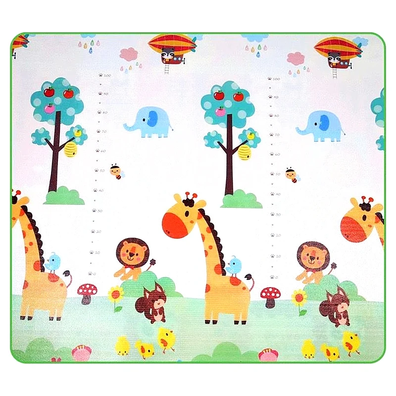 Экологически чистый Толстый водонепроницаемый нескользящий детский коврик для