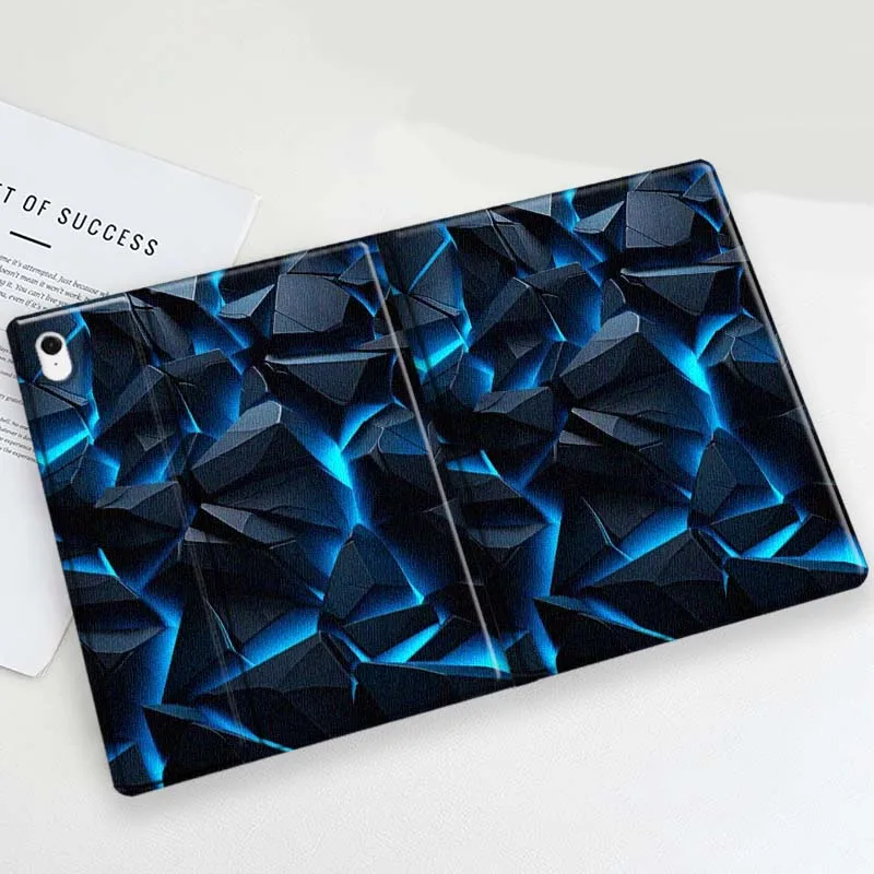Фото Чехол для планшета Art Lava Cracked Fire Glow для Samsung Galaxy Tab S11 S10 S9 S8 S7 S6 A11 A9 A8 A7 10,5 10,4 Lite FE Plus Inch №3