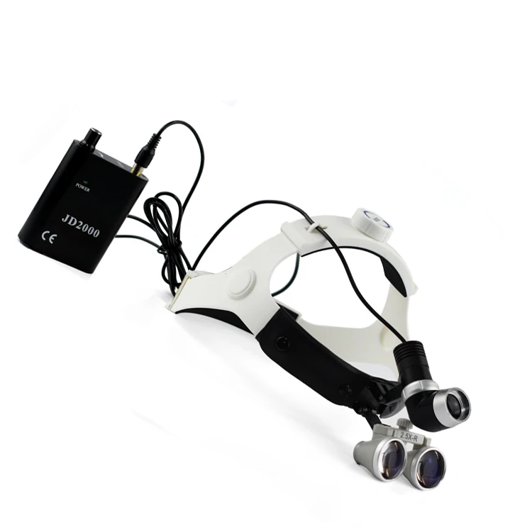 JD2000-2.5X беспроводные фары для стоматологических ветеринарных фар с медицинскими