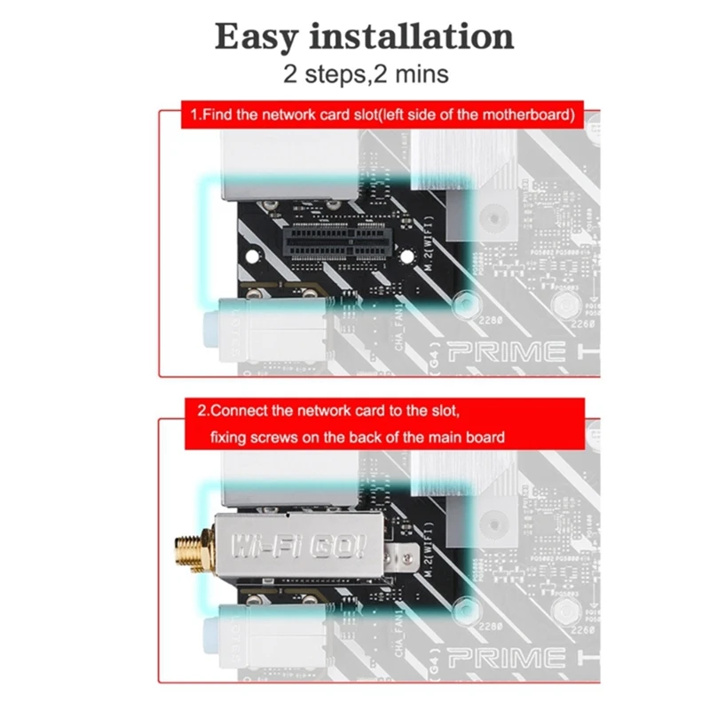Беспроводная Wi-Fi карта Wifi Go Wifi6 BT5.0 2400 Мбит/с сетевая AX201 2400M P9JB