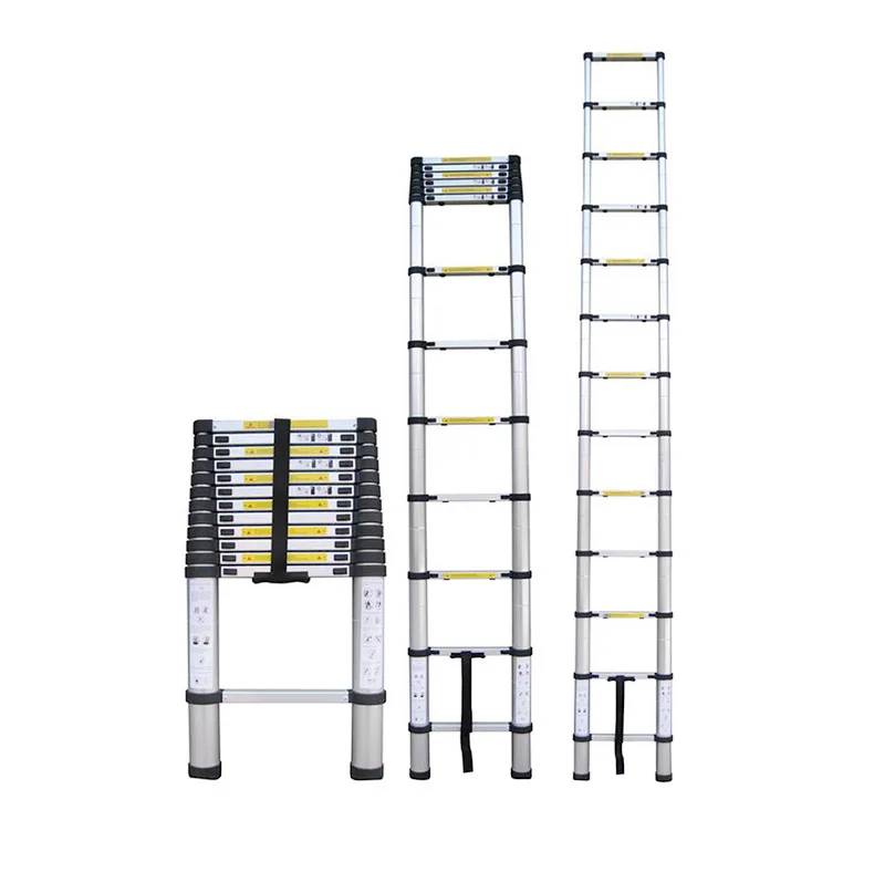 New reinforced foldable ladder 290cm aluminum lightweight extension telescopic ladder suitable for RV or outdoor work