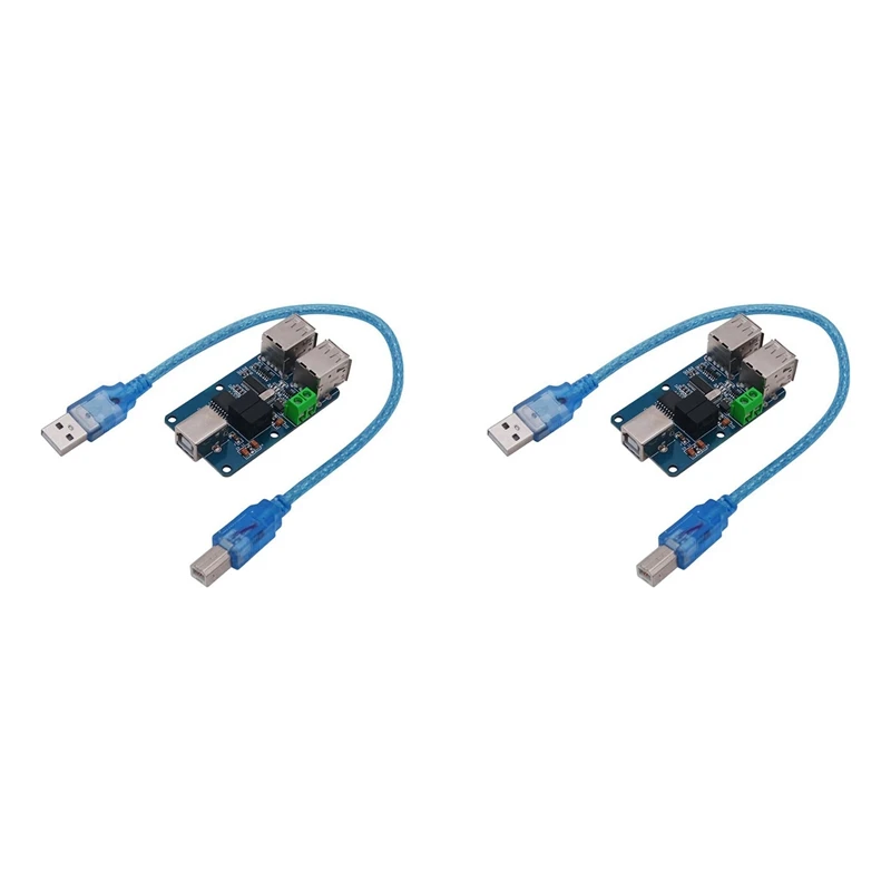 2X USB-изолятор 2500 В usb-хаб изолятор USB-изоляционная плата ADUM4160 ADUM3160 поддержка