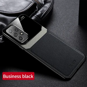 Anti-Sweat Fashion Leather Case for Samsung Galaxy A53 5G A73 A33 A23 A13 A52S A12 A52 A72 A22 A32 Anti-Scratch Phone Bag Cover