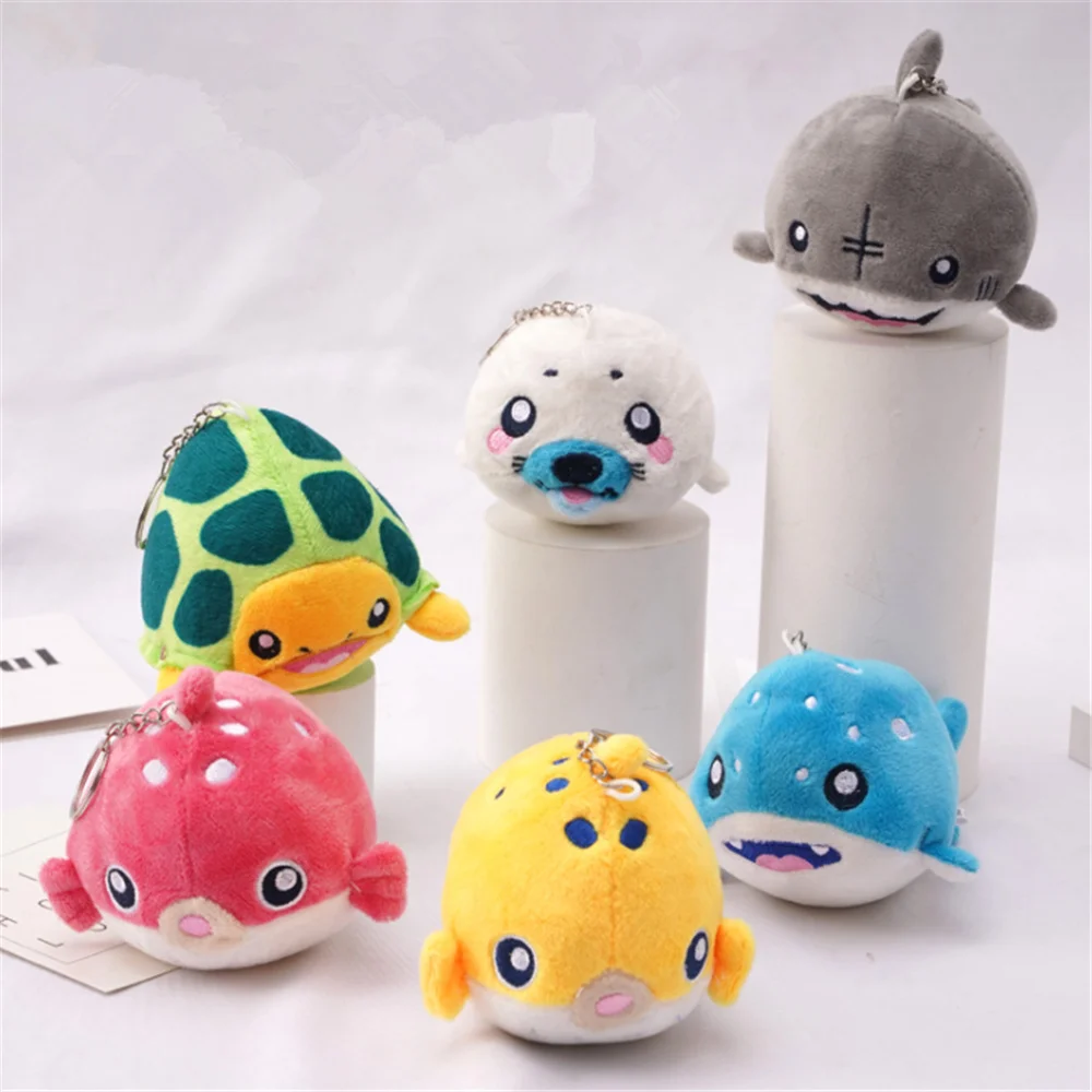 

9-14cm ocean animal doll plush animal toy
