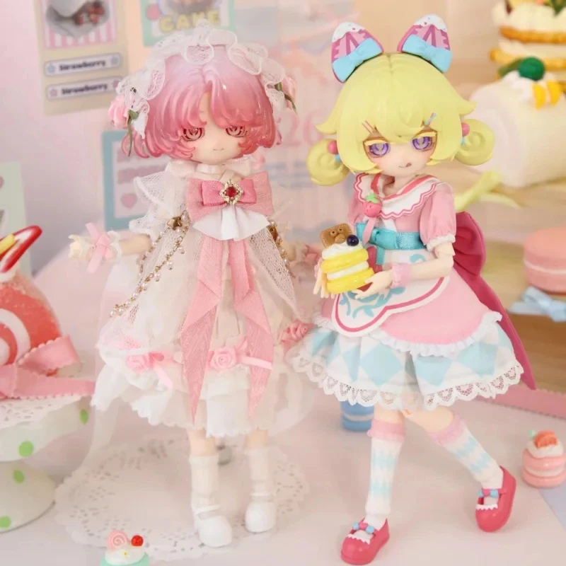 Фото Коллекционные куклы BJD 1/8 серии Fleeing Star Star Wish Girl: Загадочные фигурки Kawaii в стиле аниме, игрушки-подарки №5