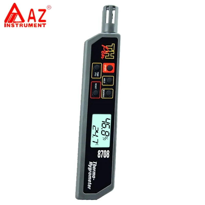 

AZ8708 Pen type indoor outdoor thermo-hygrometer industrial electronic food pharmacy greenhouse room temperature thermometer