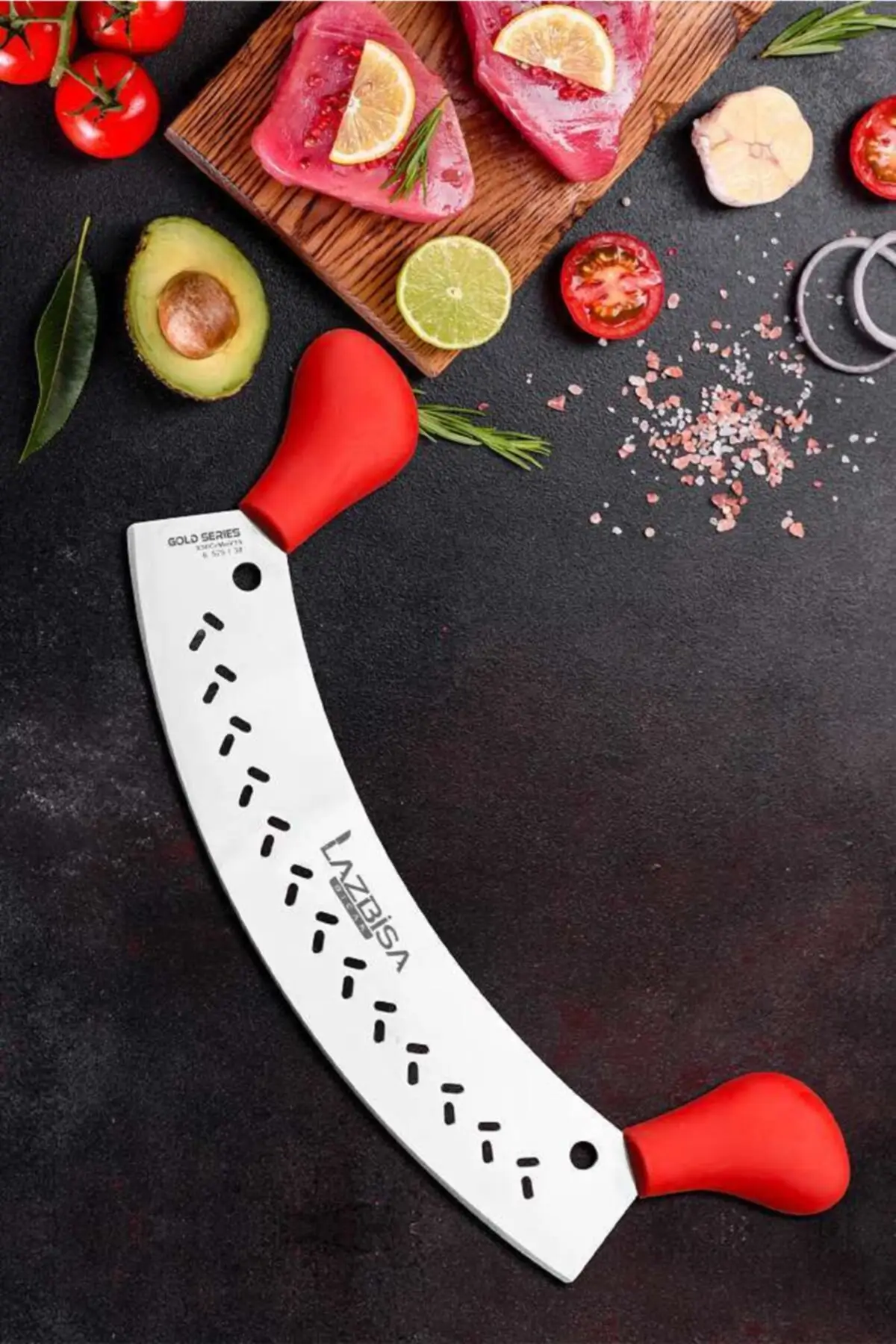 2022 Кухонный Нож Ряд Броня Из Нержавеющей Стали Пицца Лук Лаваш Мясорубка