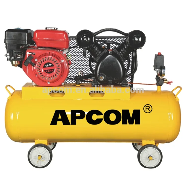 S 3hp 4hp 5hp 6hp 8-12.5bar Portable Petrol Air Compressor For Repair
