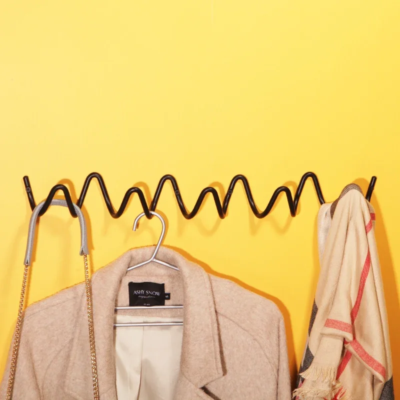 Современная вешалка для одежды дизайн Настенный декор сумок шляп пальто