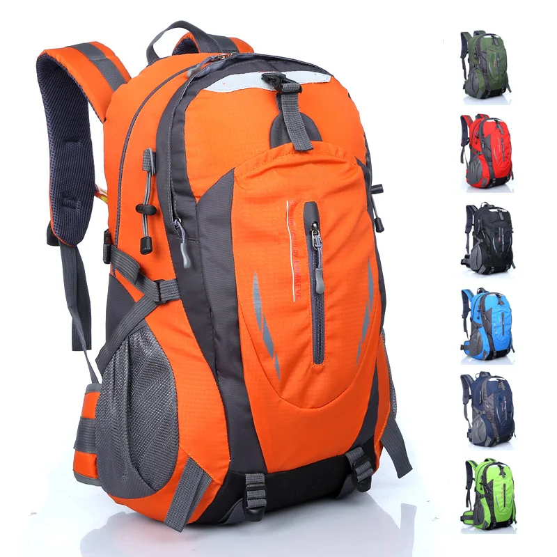 Outdoor mountaineering bag men's large capacity waterproof leisure travel backpack women's cycling sports schoolbag