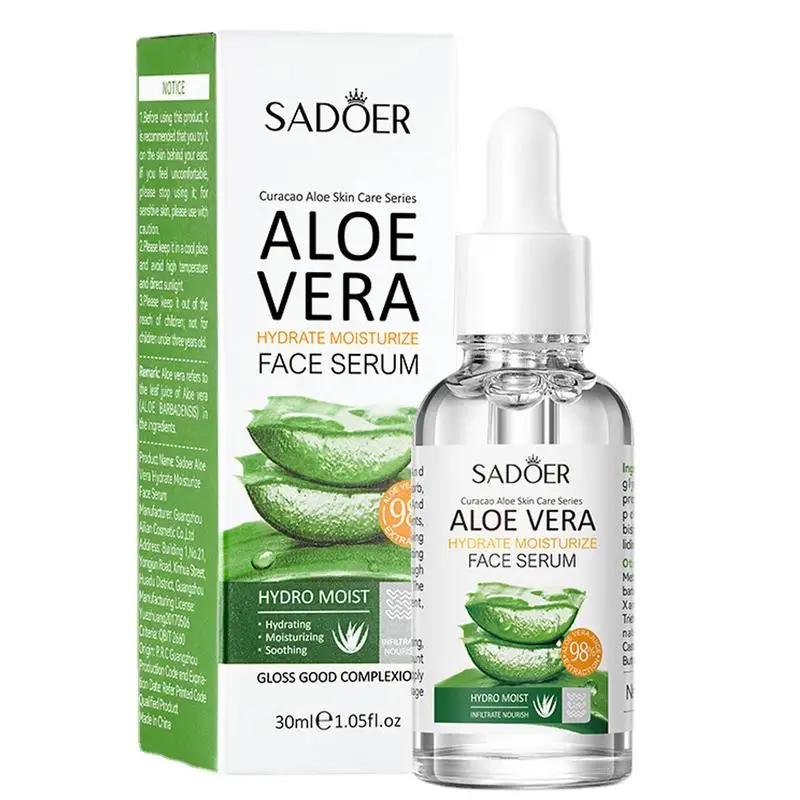 

Aloe Essence 30ml Moisturizer For Face Dark Spot Face Essence For Women And Men Facial Skin Care Products Renew Revitalize