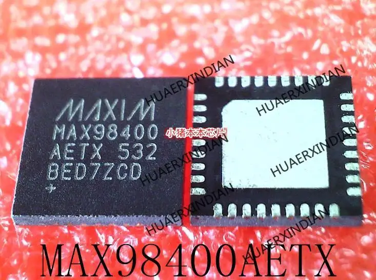 

Новый оригинальный MAX98400AETX MAX98400 QFN36 в наличии