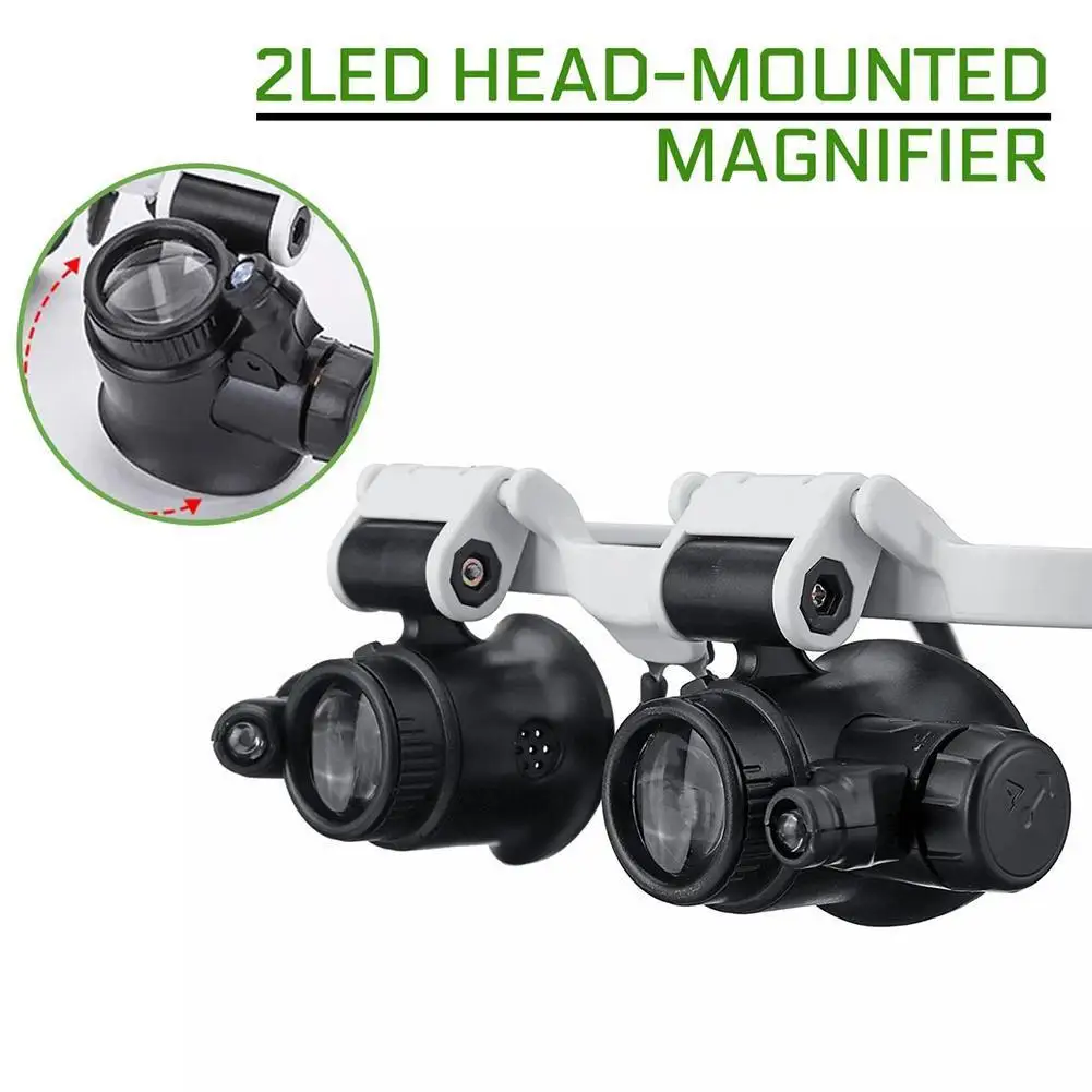 Бинокулярная Лупа 8X 15X 23X для стоматологии телескопическая очки лупа