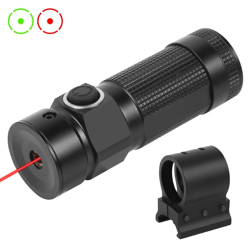 

Mini Red Green Laser Sight Scope Powerful Laser Pointer Picatinny Weaver Rail Mount Laser Sight Airsoft Hunting Accessories