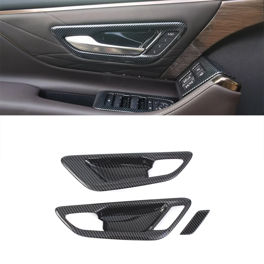 

For Toyota Alphard 2014 Left Hand Drive Car Door Handle Bowl Cover ABS Trim Styling Accessories