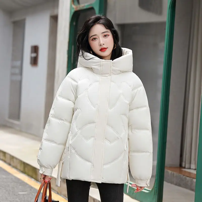 Winter Women's Cold Coat Jackets Parkas Super Hot Coats Hooded Cotton Padded Jacket Fashion Snow Coat Loose New