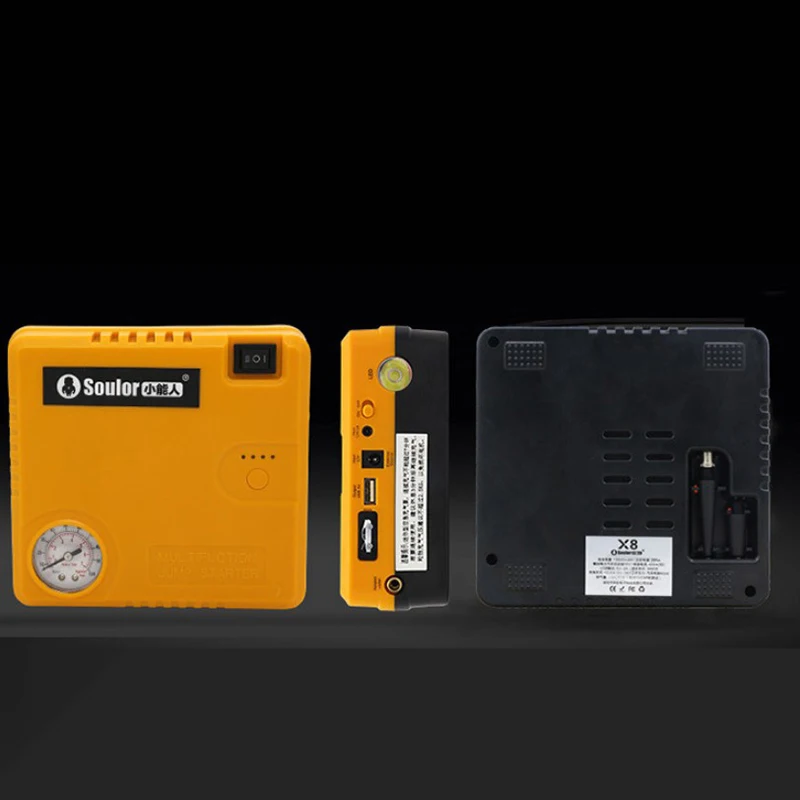 SOULOR DéMareur de Saut Voiture Портативный 12000MA 12V с аккумулятором и компрессией Dɺir avec Puissance