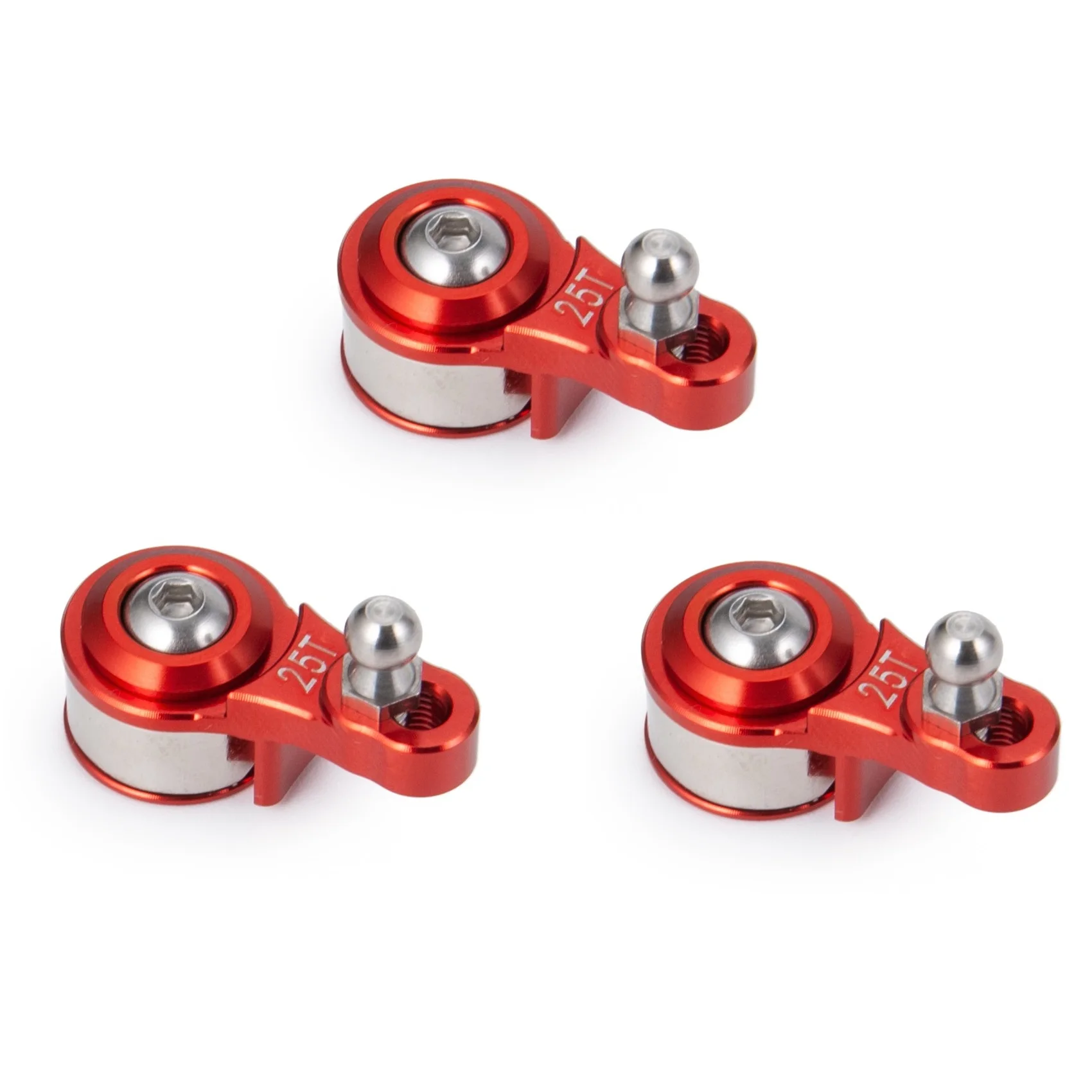 

Регулируемый амортизирующий сервопривод из алюминиевого сплава, 3 шт., 25T, рупорный гусеничный сигнал для радиоуправляемого автомобиля 1/10 ...