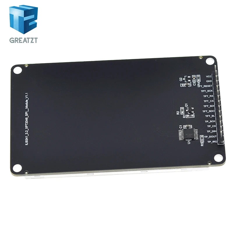 Макетная плата ESP32 с CH340 3 2-дюймовым мультисенсорным ЖК-экраном 240x320 встроенным