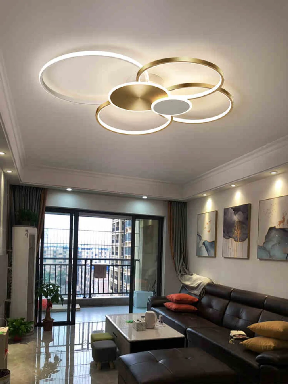 

Светодиодная потолочная лампа в скандинавском стиле, современный простой светильник для гостиной, детской комнаты, креативное украшение для спальни, детской комнаты