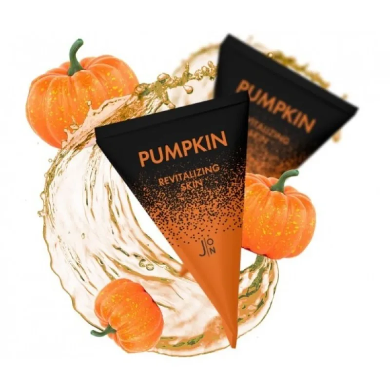 J:ON Ночные увлажняющие маски для кожи лица с экстрактом тыквы Pumpkin Revitalizing Skin Sleeping
