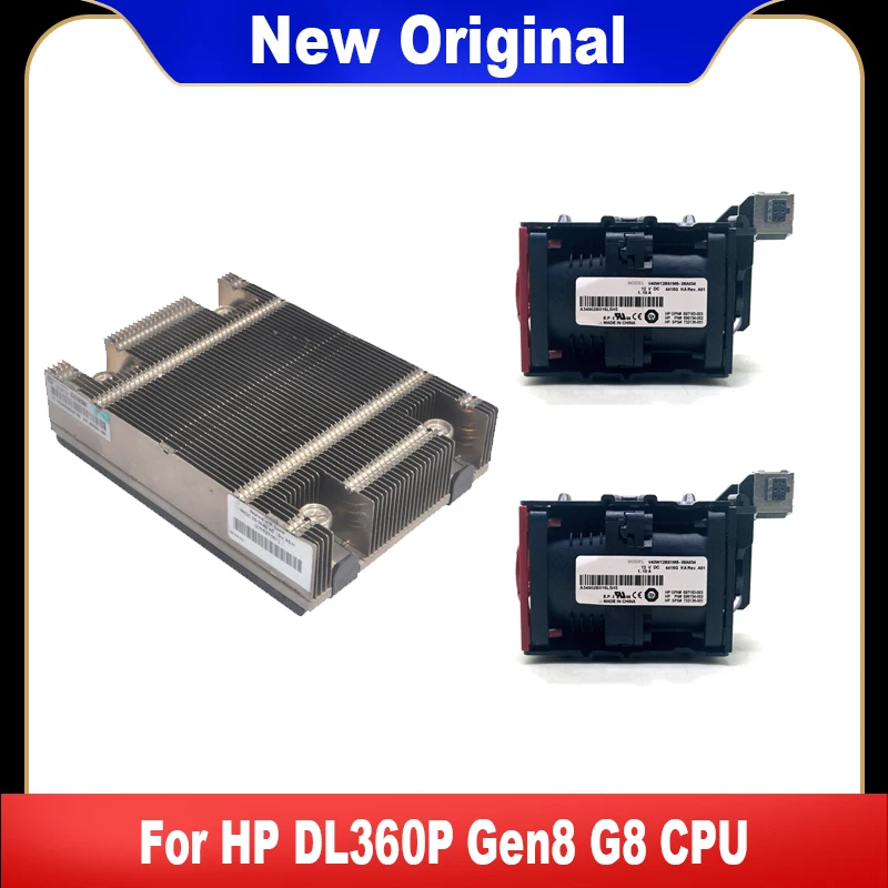 697183 -003 670527 -001 Новый оригинальный радиатор процессора HP DL360P Gen8 G8 653235 670748 696154 732136