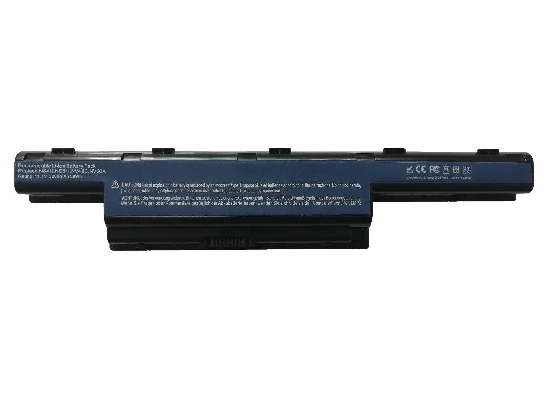 Фото Обновленная батарея для ноутбука AS10D31 4000мАч 10.8В для Acer Aspire 5741 4750G 4752G 5560G 5742G 4741G 4741 5750G AS10D41 AS10D51 4743G №2