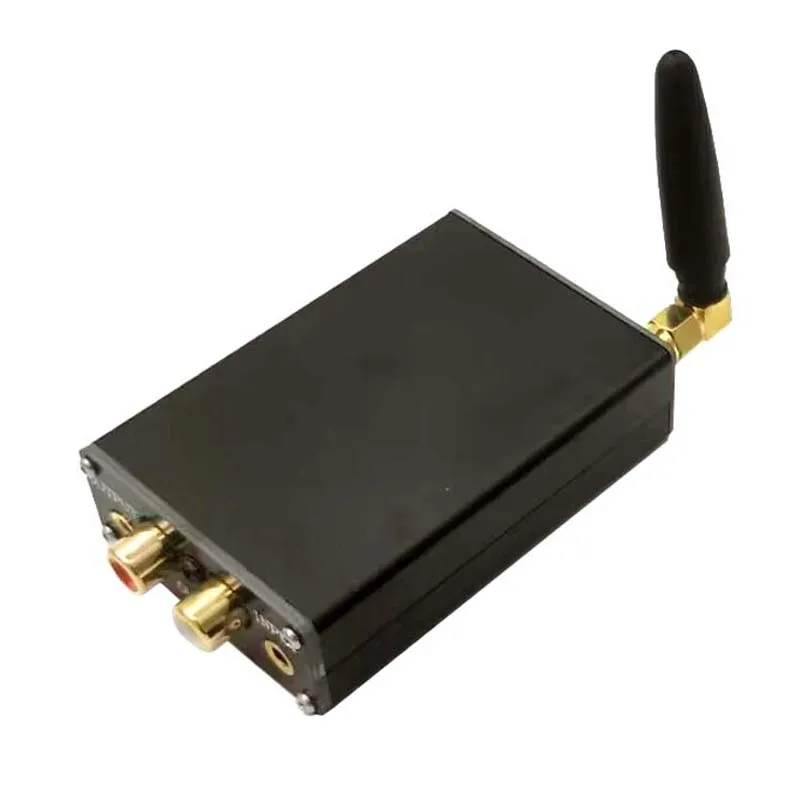 

Bluetooth QCC5125 APTX-HD DSP PCM5102A Class A DAC 32bit 384kHz Lossless Adapter Receiver Module With Case RCA AUX Output