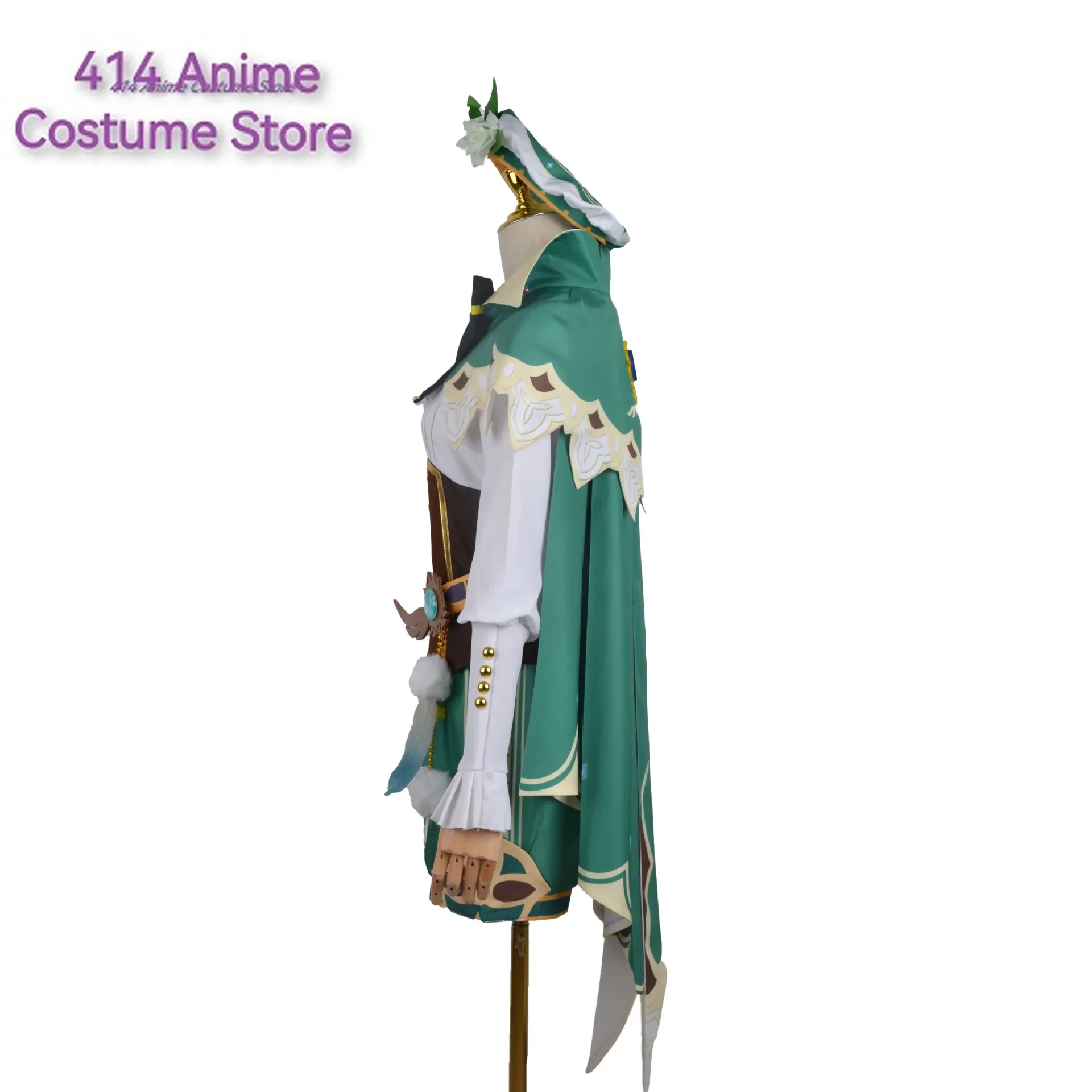 Женский костюм для косплея Genshin Impact Venti парик Бог ветра игровая униформа женщин