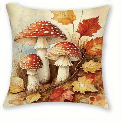 

Наволочки из полиэстера велюра с осенним рисунком 40x40/45x45/50x50/60x60 см